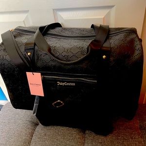NWT Juicy Couture Rosie Weekender in Licorice.